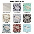 thumbnail image 7 of Superior Cotton Blend Woven Jacquard Vintage Medallion Bedspread Set 3-Pieces, King, Aqua, 7 of 7