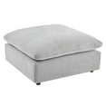 thumbnail image 3 of Modway Commix Down Filled Overstuffed Performance Velvet 6-Piece Sectional Sofa in Light Gray, 3 of 10