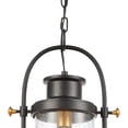 thumbnail image 4 of Elk Home 12-Inch Wide Wexford Hanging, Transitional, Matte Black, 4 of 5