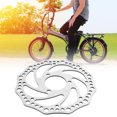 thumbnail image 1 of Bike Disc Brake Rotors, 3 Hole 140mm Disc Brake Rotor Steel  For Mountain Bike, 1 of 8