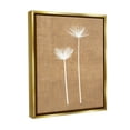 thumbnail image 4 of Stupell Industries Simple Dandelion Sprigs Botanical & Floral Painting Gold Floater Framed Canvas Art Print Wall Art, 25 x 31, 4 of 10