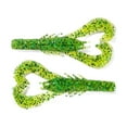 thumbnail image 6 of Googan Krackin' Craw 3'' Blue Baby 10pk Soft Plastic Fishing Lure, 6 of 7