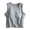 Grey, variant on vigerkar Womens Built in Bra Tank Tops Ribbed Sleeveless Summer Basic Tops (Grey, XL)