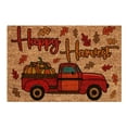 thumbnail image 1 of TIELUTT Thanksgiving Home Autumn Front Door Door Mat Carpet Floor Mat Decoration Creme Blanket Shaggy Rug 8x10 Project 62 Blanket Area Rugs under 100 Small Throw Blankets, 1 of 6