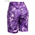 thumbnail image 4 of BadPiggies Camouflage Yoga Bike Shorts High Waist with Pockets Tummy Control Cycling Hot Shorts Pants for Women (2XL, Purple), 4 of 7