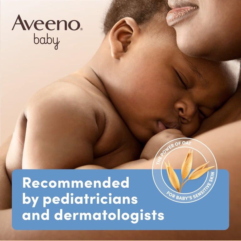 Aveeno Baby Daily Moisturizing Cream with Prebiotic Oat, 12 fl oz photo 3