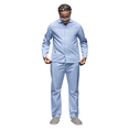 thumbnail image 1 of Men's Button Front Cotton Loungewear Set, 1 of 3