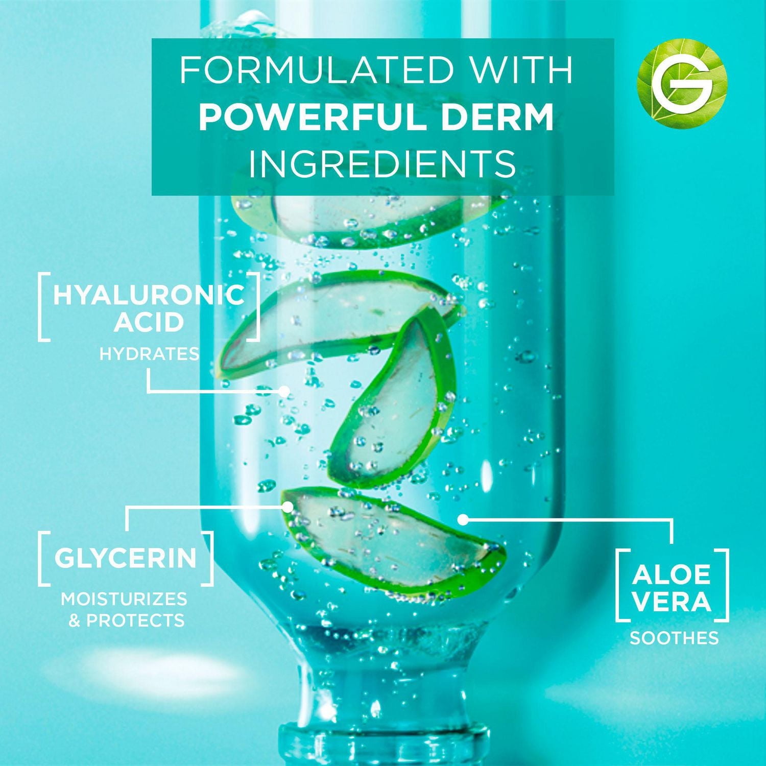 Garnier Hydrating Cream Cleanser, Hyaluronic Acid, 250 ml