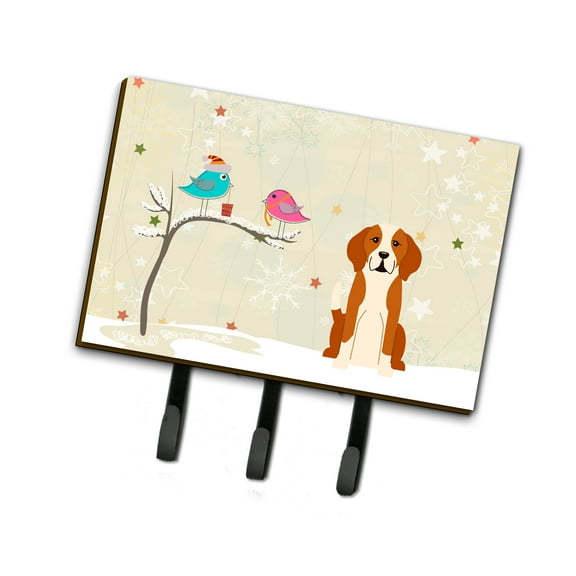 Christmas Presents between Friends English Foxhound Leash or Key Holder
