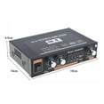 thumbnail image 5 of axGear HiFi Stereo Audio Amplifier 2 x 45W Dua Wireless Bluetooth Hi-Fi Power Amplifier, 5 of 6