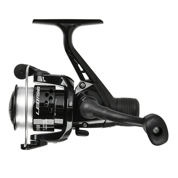 barrel fishing reel Fishing Rod Reel Combo Full Kit 1.5m Telescopic Fishing Rod Spinning Reel  Set with Hooks Soft Lures Barrel Swivels Storage Bag