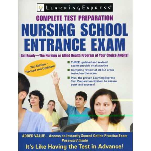 Pre-Owned Nursing School Entrance Exam (Paperback) 1576857050 9781576857052