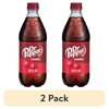 (2 pack) Dr Pepper Cherry Soda Pop, 20 fl oz, Bottle