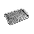 thumbnail image 2 of Esquirla Rectangular Serving Tray, Coffee Table Tray, Fruit Plate, Decorative Bathroom Vanity Organizer with Handles for Living Room And Gray M, 2 of 8