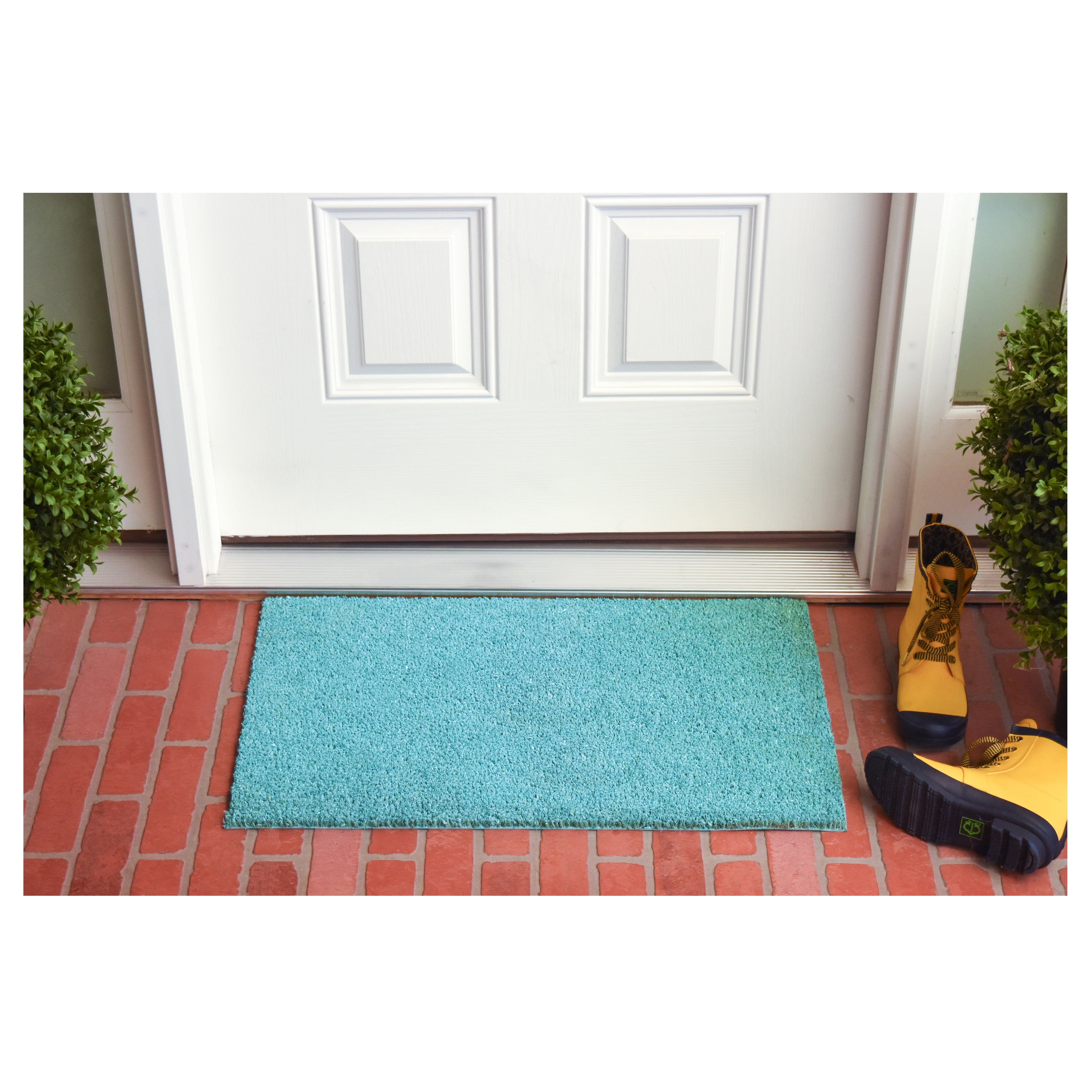 Collins Cyan Pastel Doormat, 24" x 36"