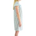 thumbnail image 3 of EZI Women's Cap Sleeve Floral Nightgown, 3 of 5