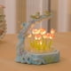 thumbnail image 1 of Lámpara de noche con forma de tulipán, flor y pájaro, decoración artística, decoración de escritorio, manualidades, regalo para amigos, regalo de mano, 1 of 6