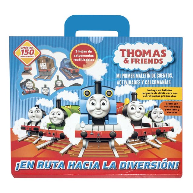 Thomas & Friends ¡En Ruta Hacia La Diversíon! Lexus Editores Libro Maletín
