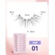 thumbnail image 5 of Pestañas postizas Easeful Half Lashes Natural Corner Half-01, 5 of 6