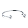 thumbnail image 1 of Baguettes à Vis Rondes pour Femmes et Adolescentes, Argent Sterling.925, 1 of 6