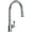 Polished Chrome, variant on Perrin And Rowe U.4734-2 Georgian Era 1.75 GPM Single Hole Pull Down Kitchen Faucet -