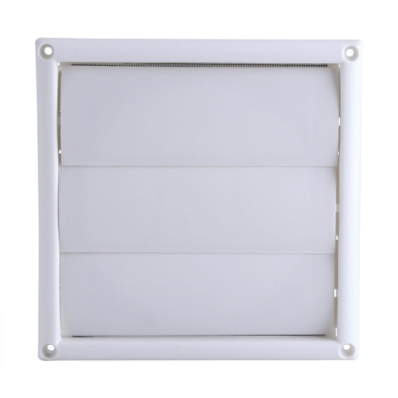 Rejilla de ventilación de pared, 1 pieza de plástico, rejilla de ventilación de pared, máxima comodidad