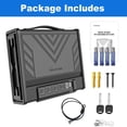 thumbnail image 3 of Gun Safe, portable pistol case, biometric pistol case, featuring three rapid-access methods, Large pistol case with handle, suitable for bedside tables, desks, dressing rooms, and vehicles, 3 of 7