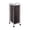 Black, variant on Seville Classics 10-Drawer Organizer Cart, Frost White