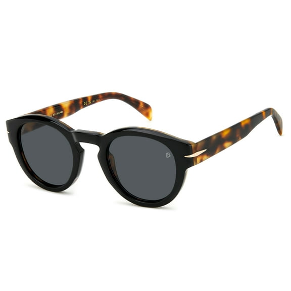 David Beckham - DB 7110/S, Squared acetate men BLACK HAVANA/GREY