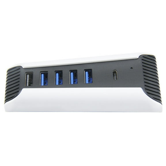 6 Port USB Splitter Hub High Speed USB Expansion Hub Charging Adapter