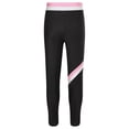 thumbnail image 4 of Sholeno Kids Girls Figure Skating Pants High Waist Ice Skating Leggings Gym Yoga Slim Fit Bottoms Pink 8, 4 of 6