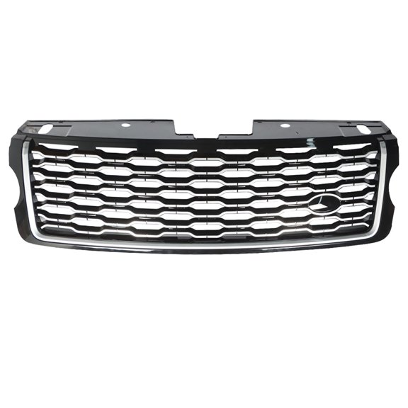 Front Bumper Grille Black Chrome Replacement for 2013-2017 Range Rover