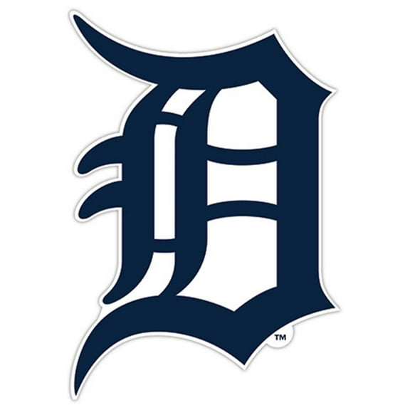 Detroit Tigers 24" Logo Cutout Sign