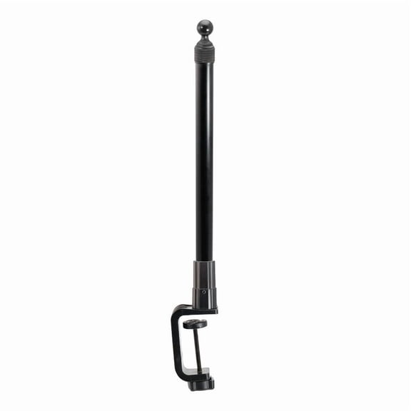 Clamp and Extendable 17-29 inch Pole with 25mm (1 inch) Ball