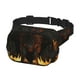 thumbnail image 2 of Fotbe Cool Black Eagle Cangurera Cuadrada con Estampado de Doble Capa, Bolsa de Cintura Ajustable Mini para Hombres y Mujeres, 2 of 9