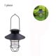 thumbnail image 1 of Pearlstar Linterna solar para exteriores, lámpara colgante de metal, diseño de bombilla solar Edison para jardín, patio, decoración de proche (negro), 1 of 5