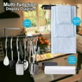 thumbnail image 4 of FNNMNNR Paper Towel Holder Under Cabinet 12 Inch Paper Towel Holder Stainless Steel Self Adhesive On Wall And Available With Screws, 4 of 8