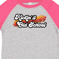thumbnail image 4 of Inktastic Kickin' it Old School with Weathered Retro Stripe Boys or Girls Toddler T-Shirt, 4 of 5