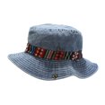 thumbnail image 1 of Women Hat Geometric Adjustable String Unisex Fisherman Hat for Men, 1 of 10