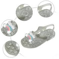 thumbnail image 7 of Toddler Sandals Jelly Shoes Girls Slides Flat Summer Kids Water Slippers Slingback Adjustable Buckle, 7 of 7