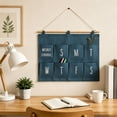 thumbnail image 1 of Wall Hanging Organizer Multi-Pocket Wall Mount Storage Bag Foldable Hanging Pocket Organizer For Bathroom Bedroom Dorm Kitchen Door, 1 of 6