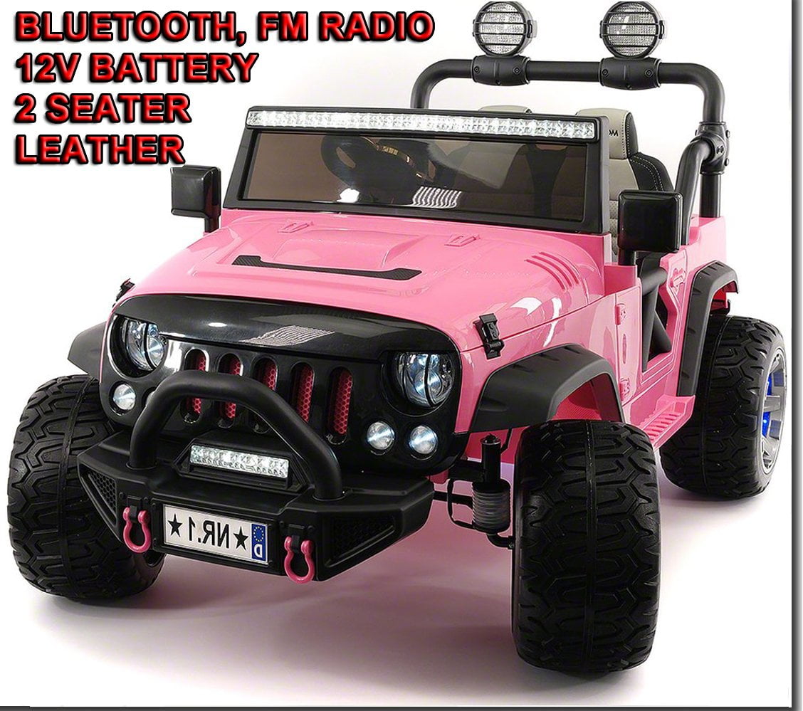 2 seater ride on car with parental remote control walmart