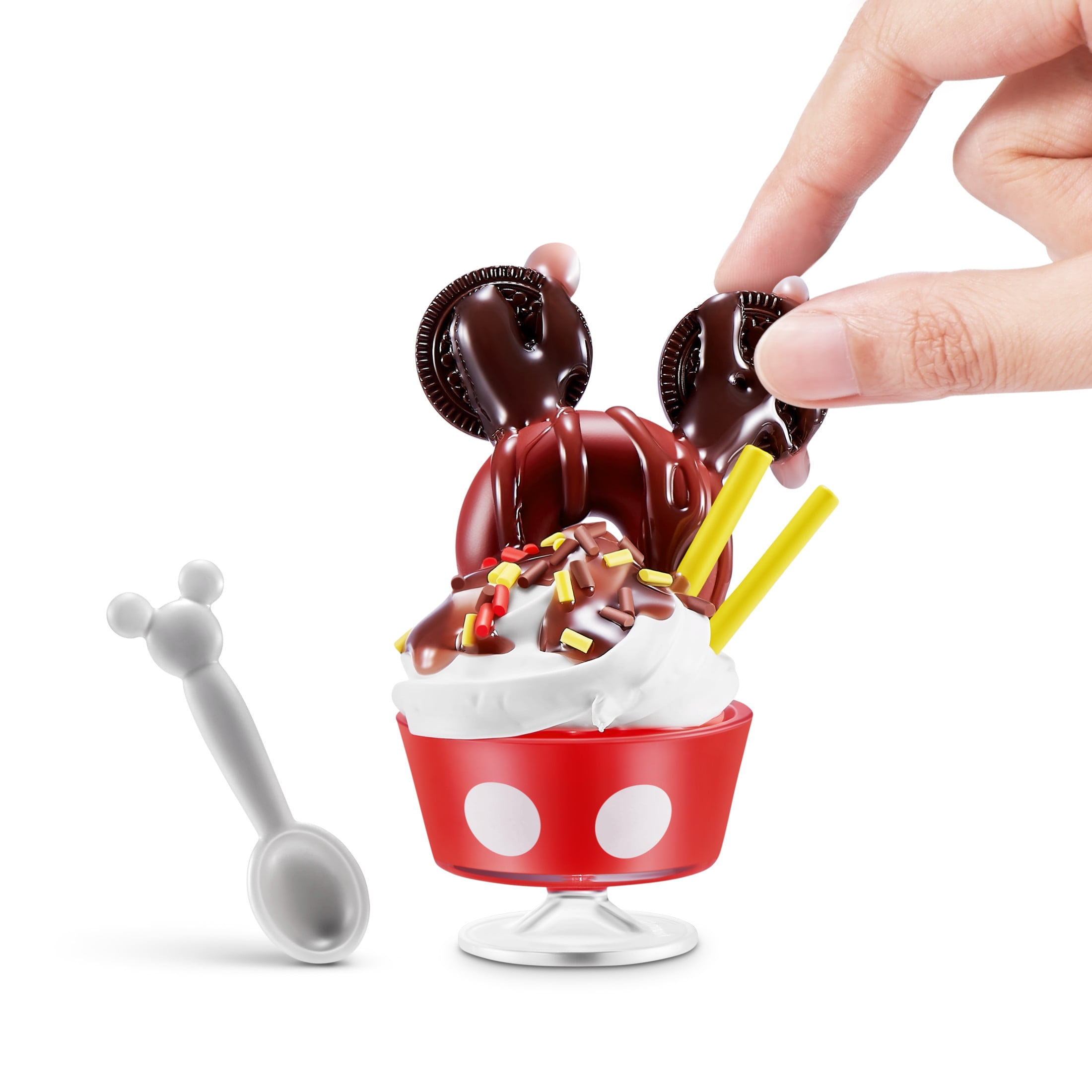 Mini Brands Create Disney Snacks Series 1 Capsule by ZURU, Licensed Mini Collectibles, Mystery Blind Packaging, DIY, Crafts, Resin Play, Novelty, Replica Food, NOT Edible, Collectors, 8+