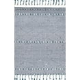 thumbnail image 2 of nuLOOM Braided Trellis Jasmine Tassel Area Rug, 2 of 4