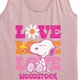 thumbnail image 3 of Peanuts - Love Woodstock - Women's Racerback Tank Top, 3 of 6