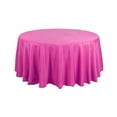 thumbnail image 5 of Efavormart 10 Pack Round Tablecloth, 108 Inch Stain & Wrinkle Resistant Washable Table Cloth, Decorative Polyester Fabric Table Cover for Banquet, Wedding, Dining - Fushia, 5 of 10