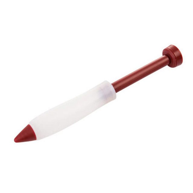 Yuarrent 1 Uds. Jeringa para decoración de crema pastelera, Chocolate, placa de silicona, bolígrafo para pintar, pastel, galleta, helado, bolígrafos Herramientas y accesorios para hornear Yuarrent JJ17825-00B