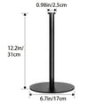 thumbnail image 6 of Paper Towel Holder Countertop, OBODING, Black Kitchen Paper Towel Holder Stand for Kitchen and Bathroom Organization and Storage, Paper Towel Holders for Standard and Large Size Rolls (Black), 6 of 7