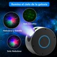 thumbnail image 5 of Proyector Sky Star Light LED Nube Control remoto Luz nocturna Regalo Ornamento Gris Tipo USB esquí esquí Gafas de esquí, 5 of 5