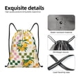 thumbnail image 4 of Daiia Fruit Pattern Drawstring Backpack, Gym Bag, Lightweight Backpack, Water-Resistant Bag Travel Sports Backpack, Fitness Bag, Yoga Bag-Medium, 4 of 6